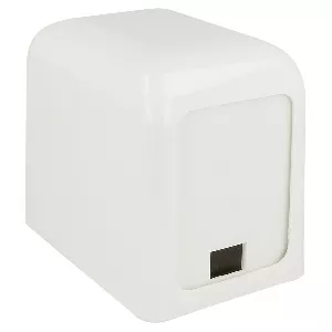 Dispensador servilletas mini servis   15x10x12,5 cm blanco abs (12 unid.)