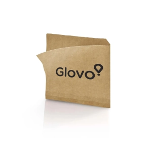 Bolsas antigrasa Glovo doble apertura 15x12cm (Pack 100 uds.)
