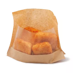 Sobres con base y ventana kangoo pack 40 g/m2 + 15 pp 14+3/3x16/12 cm natural kraft (100 unid.)