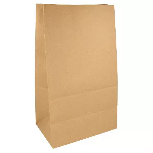 Bolsas sos sin asas  70 g/m2 22+14x37 cm natural kraft (500 unid.)