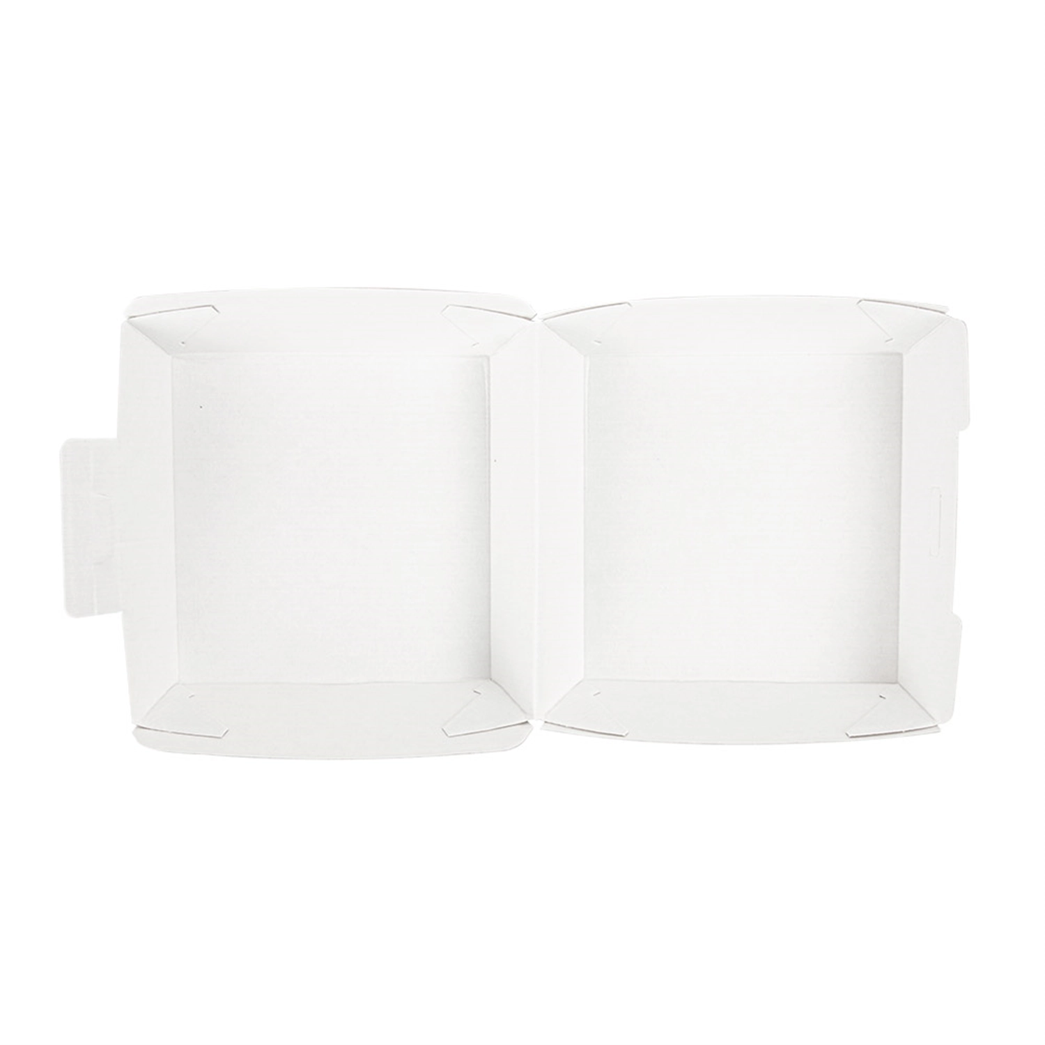 THEPACK Confezione Da 50 Scatole Per Hamburger In Cartone Nano-Micro - 17,6x16,8x7,8 Cm, Resistenti, Anti-Grasso, Biodegradabili, Per Take Away E Fast Food