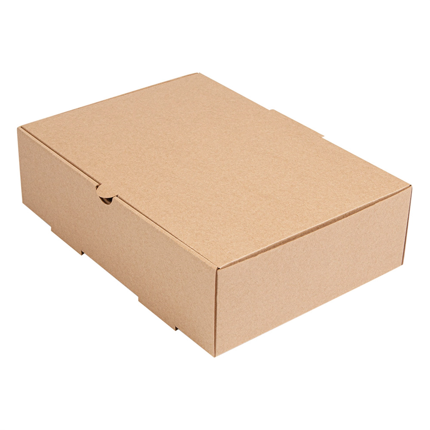 10 Scatole Di Spedizione Piatte In Cartone Ondulato - 20x20x4 Pollici, Kraft, Resistenza 65 Libbre