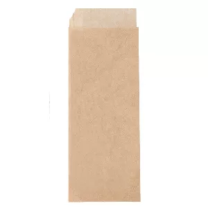 Papel antigrasas abierto 2 lados  34 g/m2 9+3x22 cm natural perg. antigrasas (500 unid.)