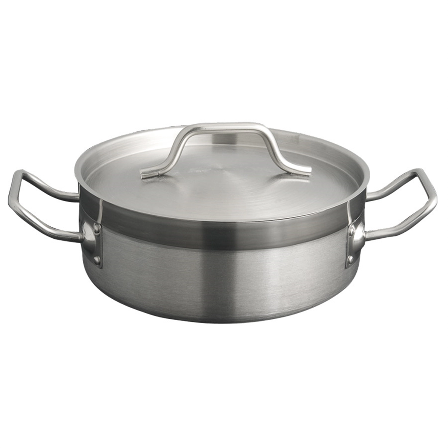 Stellar Horwood S146 Pentola In Acciaio Inox 26 Cm 6,9 L, Adatta A Tutti I Piani E Forno - 2