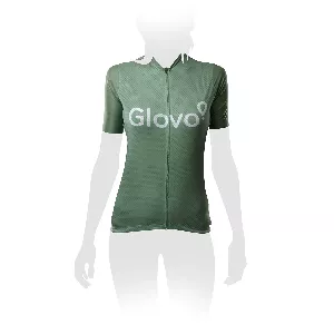 Maillot corto Glovo verde - Mujer