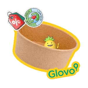 Ensaladeras 750 ML - 25 oz 300 + 18 PE G/M2 Ø 15/12,8x6 CM Natural Kraft (300 UNID.)