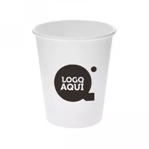Vaso de Cartón Personalizado 1 tinta PL : Caras - 1, Dimensiones - XS|6,4cm||118ml|6,2Ø, Tintas - 1